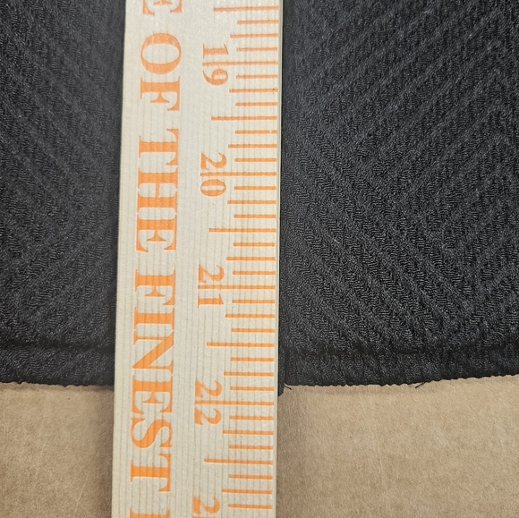 0012 Banana Republic Textured Pencil Skirt Black Fall Formal Office Boss Size 12 - Picture 12 of 12